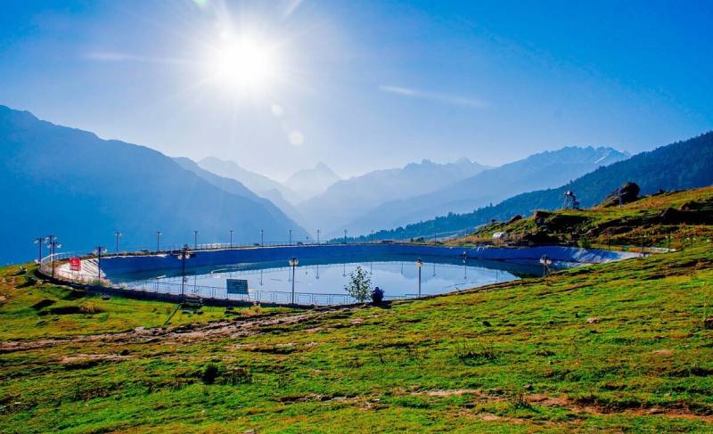 best hotel with mountain view in auli